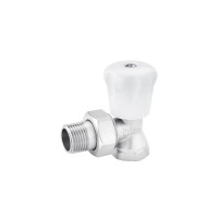 Кран радіаторний верхній кутовий Karro 1/2