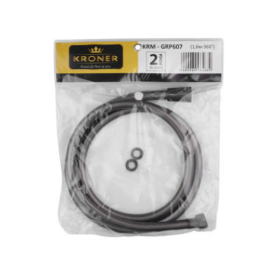 Шланг для душу Kroner KRM - GRP607 Anti-Twist 160 см Шланг для душу Kroner KRM - GRP607 Anti-Twist 160 см
