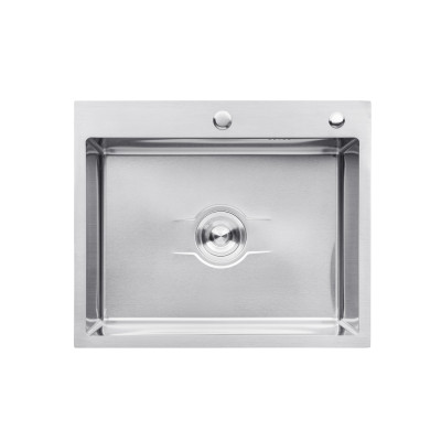 Кухонна мийка Kroner KRP Derby - 6050HM Brush (2,5/0,5 мм) Кухонна мийка Kroner KRP Derby - 6050HM Brush (2,5/0,5 мм)