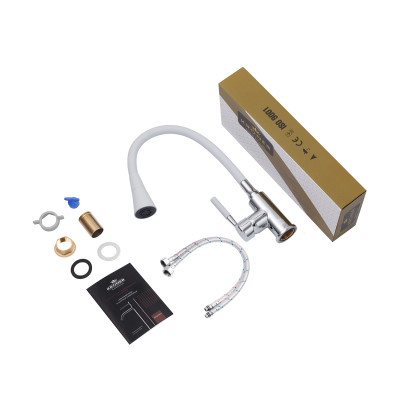 Змішувач для кухні Kroner KRM Kuche - C132WHI Змішувач для кухні Kroner KRM Kuche - C132WHI