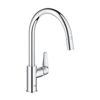 Змішувач для кухні з висувним виливом Grohe StartCurve 30562000