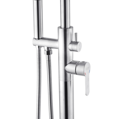 Змішувач для ванни підлоговий Kroner KRP Edelstahl Klassisch - ESG077 Змішувач для ванни підлоговий Kroner KRP Edelstahl Klassisch - ESG077