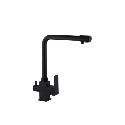 Змішувач для кухні з підключенням до фільтра Kroner KRP Edelstahl Kubus - SCH03810