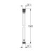 Шланг для душу Grohe VitalioFlex Silver TwistStop 1500 мм 22109000 Шланг для душу Grohe VitalioFlex Silver TwistStop 1500 мм 22109000