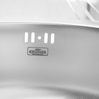 Кухонна мийка Kroner KRP Dekor - 7750 (0.6 мм) Кухонна мийка Kroner KRP Dekor - 7750 (0.6 мм)