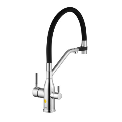 Змішувач для кухні Kroner KRP Kuche - C03816BLK Змішувач для кухні Kroner KRP Kuche - C03816BLK