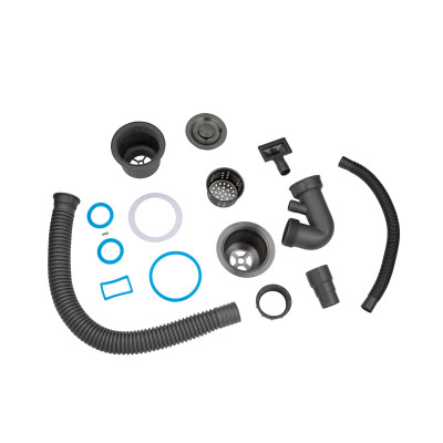 Кухонна мийка Kroner KRP Schwarze - 6350RHM PVD (3.0/1.0 мм) Кухонна мийка Kroner KRP Schwarze - 6350RHM PVD (3.0/1.0 мм)