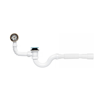 Сифон для ванной KronoPlast 1 1/2''х40 мм с системой Сlick-Сlack SV27200133 (В1050К)