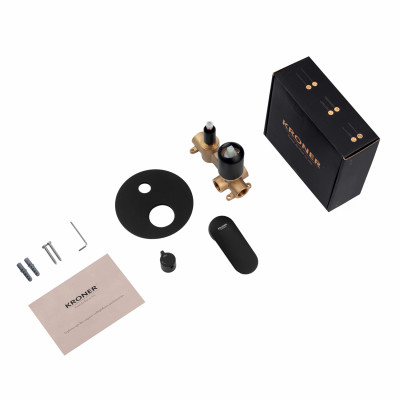 Змішувач прихованого монтажу для душу Kroner Element 211337-3801 Змішувач прихованого монтажу для душу Kroner Element 211337-3801