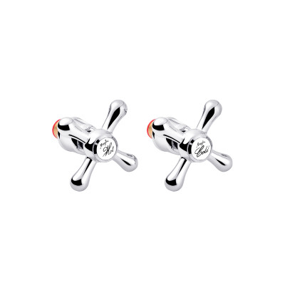 Ручка з кран-буксою для змішувача Kroner KRM - C986 (пара) Ручка з кран-буксою для змішувача Kroner KRM - C986 (пара)