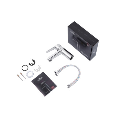 Набор 3 в 1 душова система Kroner Armada-C064K + змішувач Hagen-C010 + змішувач Bidet-C082