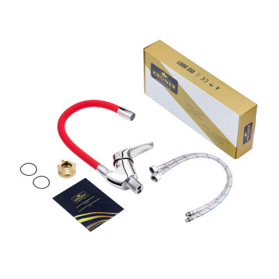 Змішувач для кухні Kroner KRM Odra - C032RED Змішувач для кухні Kroner KRM Odra - C032RED