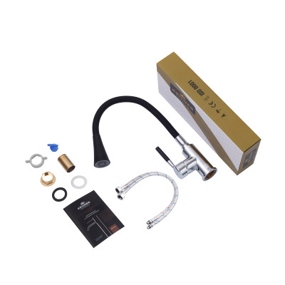 Змішувач для кухні Kroner KRM Kuche - C132BLK Змішувач для кухні Kroner KRM Kuche - C132BLK