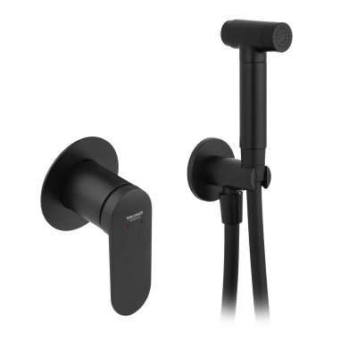 Набір для гігієнічного душу зі змішувачем Kroner Element 211234-3801 Набір для гігієнічного душу зі змішувачем Kroner Element 211234-3801