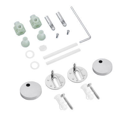 Комплект 4 в 1: Інсталяція GROHE Solido 3 в 1 3884966Q + Унітаз безобідковий Kroner Harz WHI483632 TORNADO з сидінням Slim Duroplast / Soft-close / Quick relase KH483632WHIT (3884966KH483632)