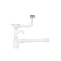 Сифон для кухонної мийки Kroner KRP - KS02-1 3 1/2 Сифон для кухонної мийки Kroner KRP - KS02-1 3 1/2