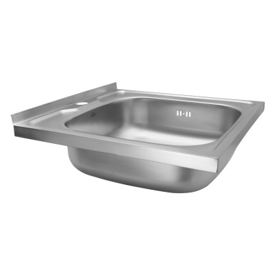 Кухонна мийка накладна Kroner KRP Dekor - 5050 (0.6 мм) Кухонна мийка накладна Kroner KRP Dekor - 5050 (0.6 мм)
