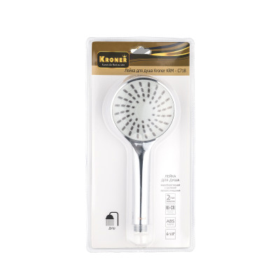 Лійка для ручного душу Kroner KRM - C718 Лійка для ручного душу Kroner KRM - C718