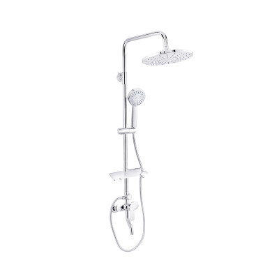 Набор 3 в 1 душова система Kroner Armada-C064K + змішувач Hagen-C010 + змішувач Bidet-C082
