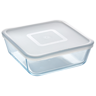 Форма з кришкою Pyrex Cook&Freez, 20х20х7 см (7092354) Форма з кришкою Pyrex Cook&Freez, 20х20х7 см (7092354)