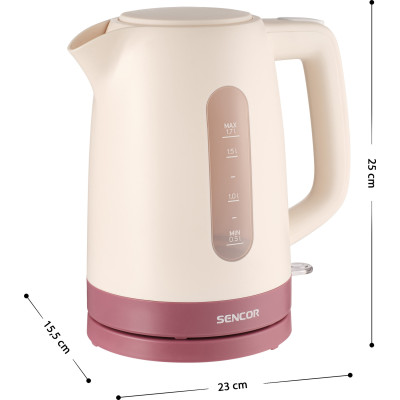 Електрочайник Sencor SWK 1733RS (7290684) Електрочайник Sencor SWK 1733RS (7290684)