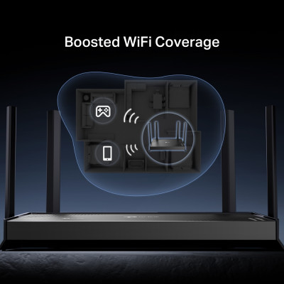 Бездротовий маршрутизатор TP-Link Archer BE220 BE3600 (7224943)