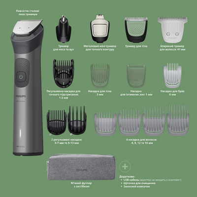 Тример універсальний Philips MG7941/15 (17-в-1) (7180195) Тример універсальний Philips MG7941/15 (17-в-1) (7180195)