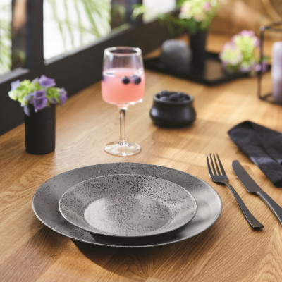 Тарілка десертна Luminarc Slate Black, 18 см (6788146) Тарілка десертна Luminarc Slate Black, 18 см (6788146)