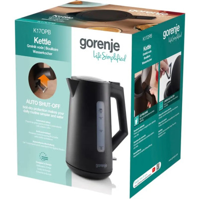 Електрочайник Gorenje K17OPB (7159946) Електрочайник Gorenje K17OPB (7159946)