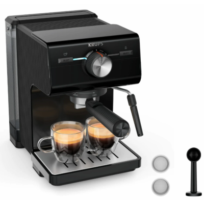 Кавоварка еспресо Krups XP381810 OPIO BLK (7076115) Кавоварка еспресо Krups XP381810 OPIO BLK (7076115)