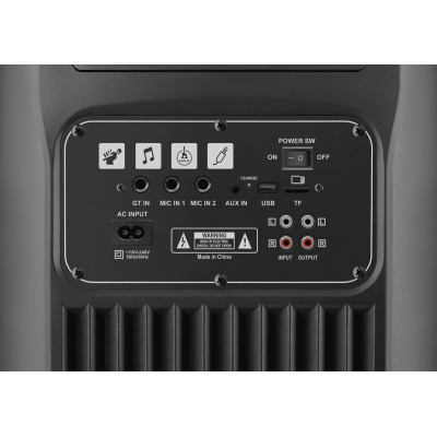 Портативна акустика Defender Boomer 200 200Вт Black (65201) (7151831) Портативна акустика Defender Boomer 200 200Вт Black (65201) (7151831)