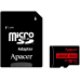 Картка пам'ятi Apacer MicroSDHC 128GB UHS-I Class 10 + SD adapter (AP128GMCSX10UB-R) (7022234)
