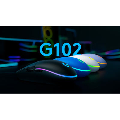 Миша Logitech G102 Lightsync - Lilac - EER (6624830) Миша Logitech G102 Lightsync - Lilac - EER (6624830)