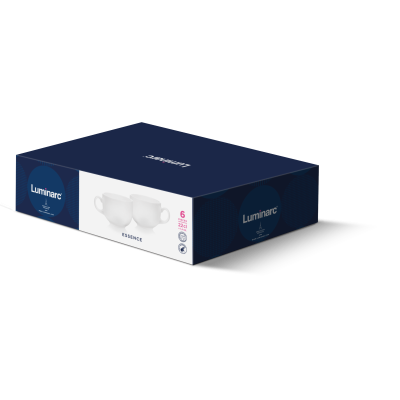 Набір чашок Luminarc Essence White, 6х220 мл (7196473)