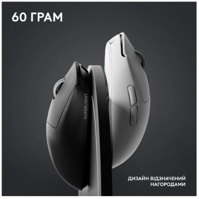 Миша Logitech G Pro X Superlight 2 Lightspeed White (910-006638) (6912725) Миша Logitech G Pro X Superlight 2 Lightspeed White (910-006638) (6912725)
