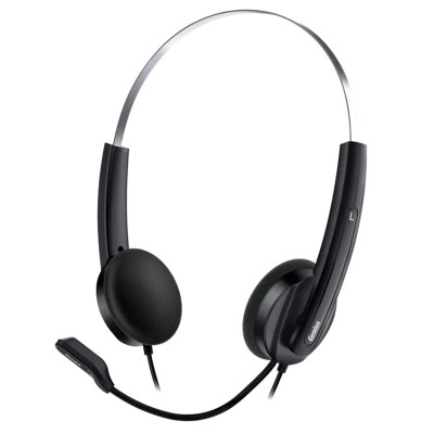 Гарнітура Genius HS-220U USB-C Black (7095642) Гарнітура Genius HS-220U USB-C Black (7095642)