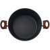 Каструля Bravo Chef класична 24 см (4.1 л) з кришкою (6859888) Каструля Bravo Chef класична 24 см (4.1 л) з кришкою (6859888)