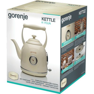 Електрочайник Gorenje K17CLIN (6889816)