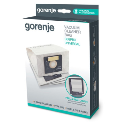 Мішки для пилососа Gorenje Bag Set GB2PBU (6384923)