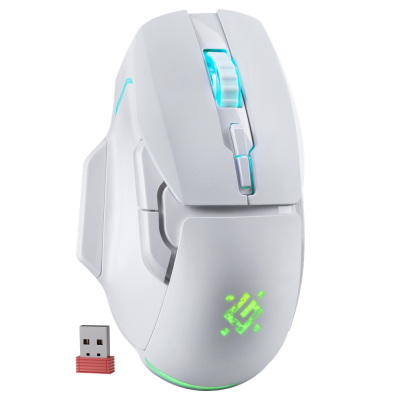 Миша Defender Stix GM-009 White (52009) (6972017)