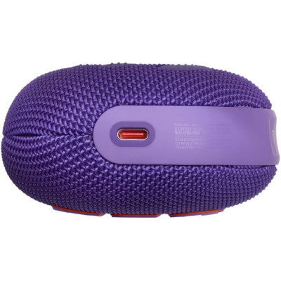 Портативна акустика JBL Clip 5 Purple (JBLCLIP4PUR) (6980787) Портативна акустика JBL Clip 5 Purple (JBLCLIP4PUR) (6980787)