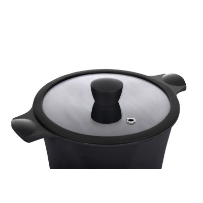 Каструля RINGEL Zitrone Black (5.8 л) 24 см (6471576)