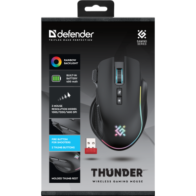 Миша Defender Thunder GM-213 (52213) (7106515) Миша Defender Thunder GM-213 (52213) (7106515)