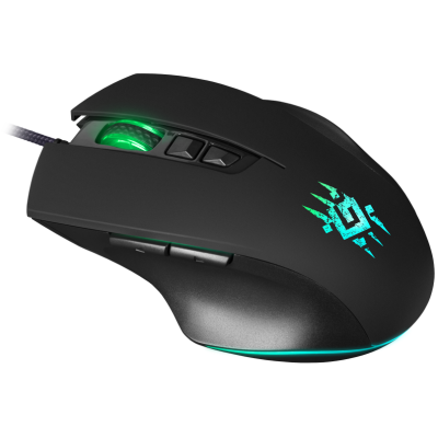 Миша Defender Wolverine GM-700L RGB, 7 кнопок, 12800 dpi (52700) (6823853)