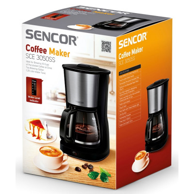 Кавоварка крапельна Sencor SCE 3050SS (6578993) Кавоварка крапельна Sencor SCE 3050SS (6578993)