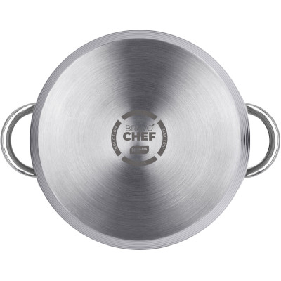 Каструля Bravo Chef 20 см (3.6 л) з кришкою (7092284) Каструля Bravo Chef 20 см (3.6 л) з кришкою (7092284)