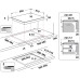 Електрична варильна поверхня Whirlpool WB B8360 NE (6634351)