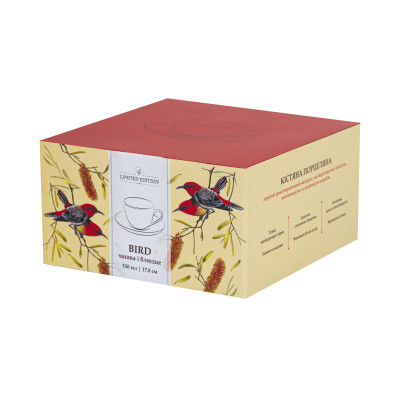 Чашка з блюдцем Limited Edition Bird, 2 предмети (6634556) Чашка з блюдцем Limited Edition Bird, 2 предмети (6634556)