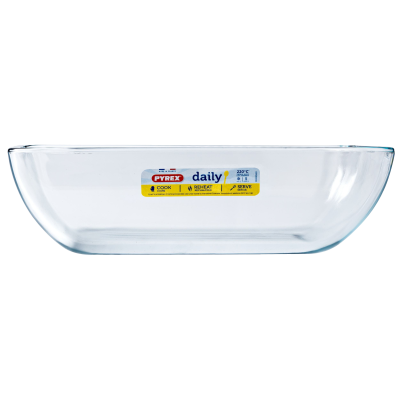 Форма з кришкою Pyrex Daily, 28х22 см (7092348) Форма з кришкою Pyrex Daily, 28х22 см (7092348)