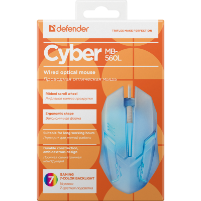 Миша Defender Cyber MB-560L (52561) (6462789) Миша Defender Cyber MB-560L (52561) (6462789)